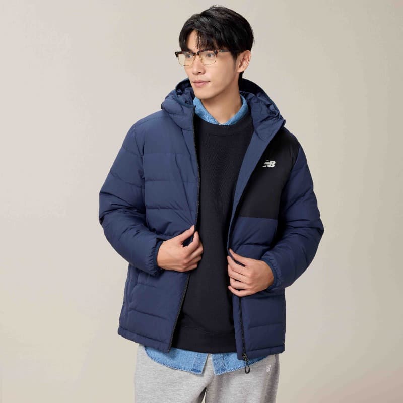 Зимняя куртка New Balance Fw25 Мужской пуховик - изображение 5