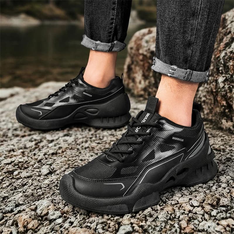 Кроссовки Warrior Low Топ Кроссовки Мужские Черные - изображение 5