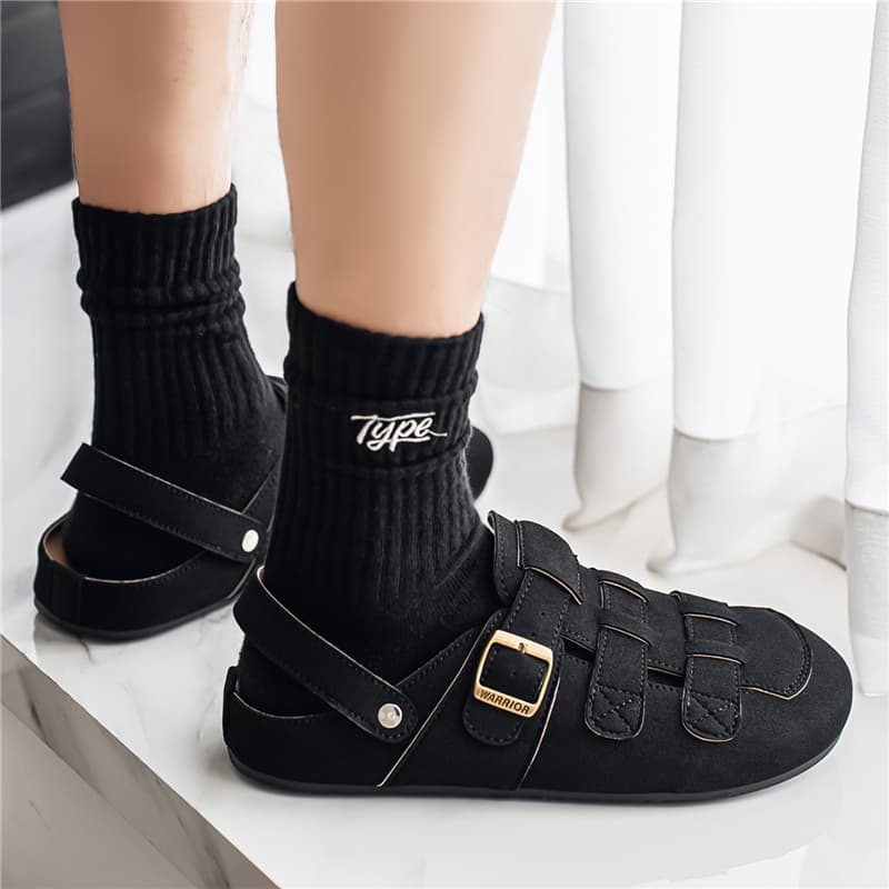 Сандалии Warrior Обувь Birkenstock Мужская Черная - изображение 7