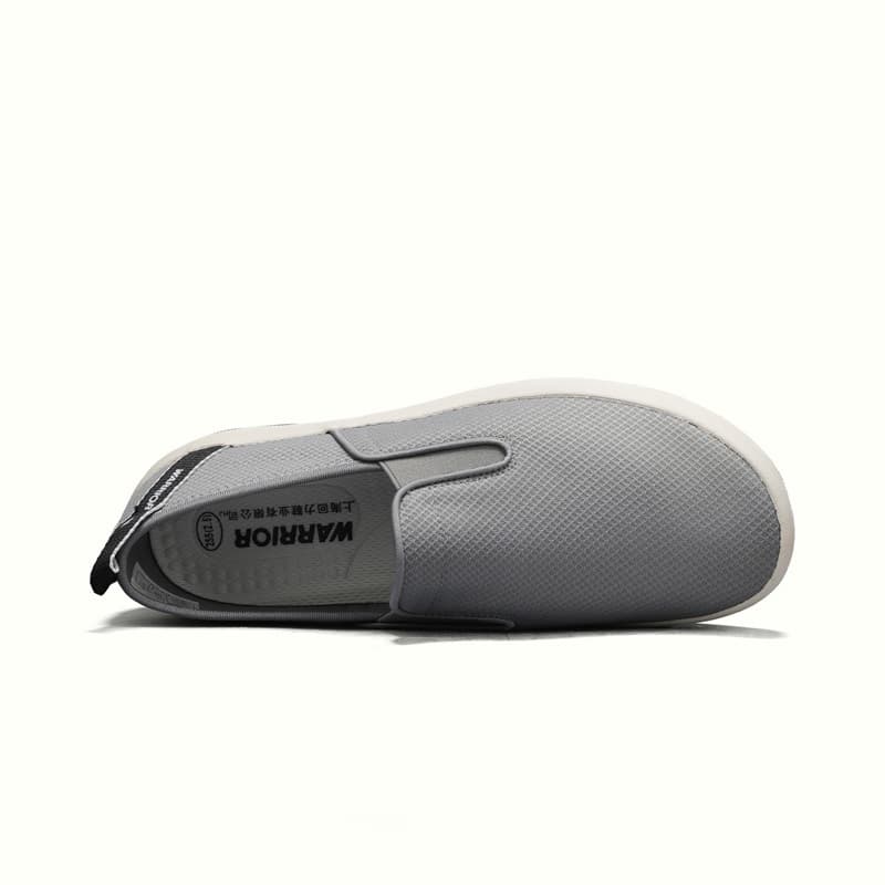 Кроссовки Warrior Износостойкий Дышащий Быстросохнущий Сбалансированный Легкий Низкий Верх Повседневная Обувь Мужская Серый - изображение 3