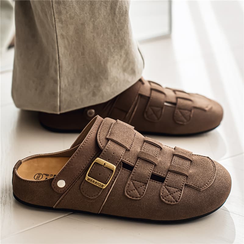 Сандалии Warrior Обувь Birkenstock Мужская Коричневая - изображение 5