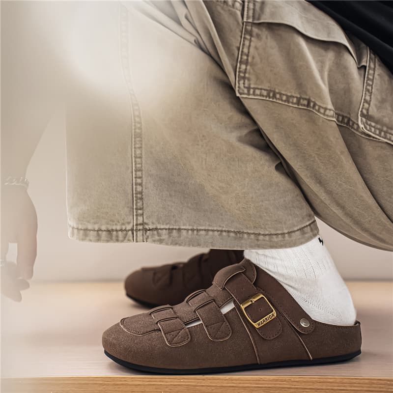 Сандалии Warrior Обувь Birkenstock Мужская Коричневая - изображение 4