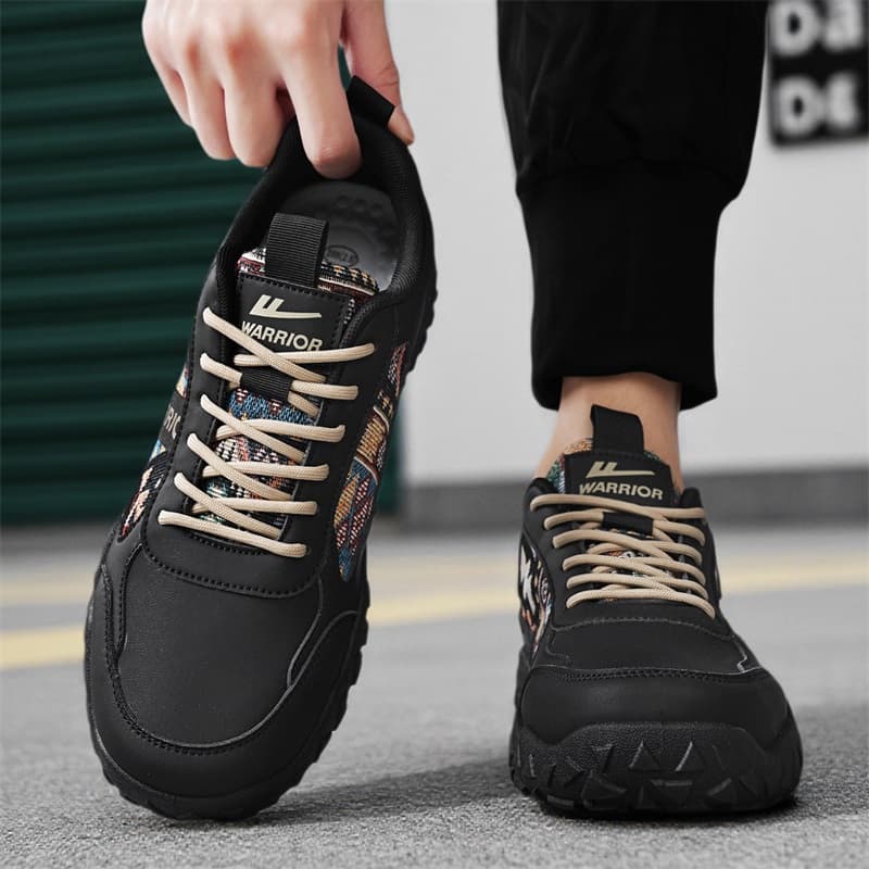 Кроссовки Warrior Low Топ Кроссовки Мужские Хаки Черный - изображение 8
