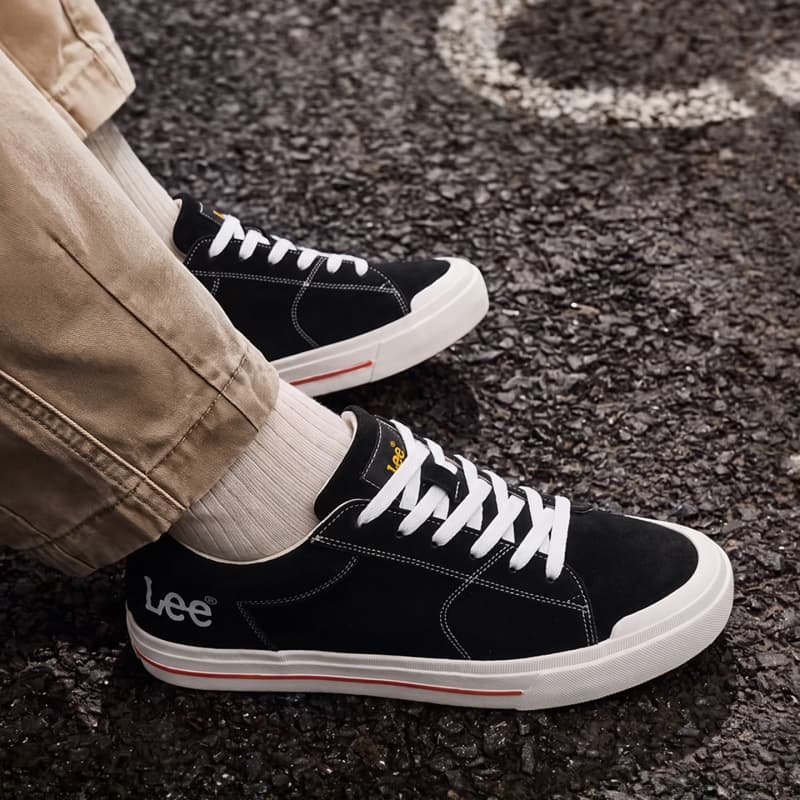 Кроссовки lee Кеды для скейтбординга Low Топ Черный Унисекс - изображение 6