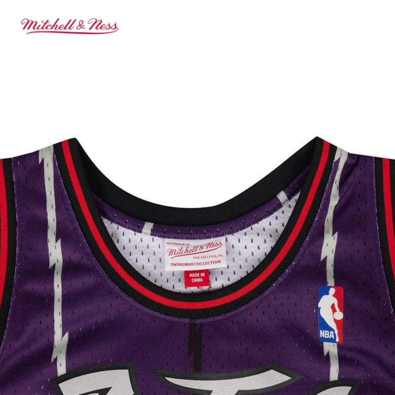 Баскетбольная майка Mitchell & Ness NBA Retro Jersey Tracy McGrady Raptors Purple - изображение 6