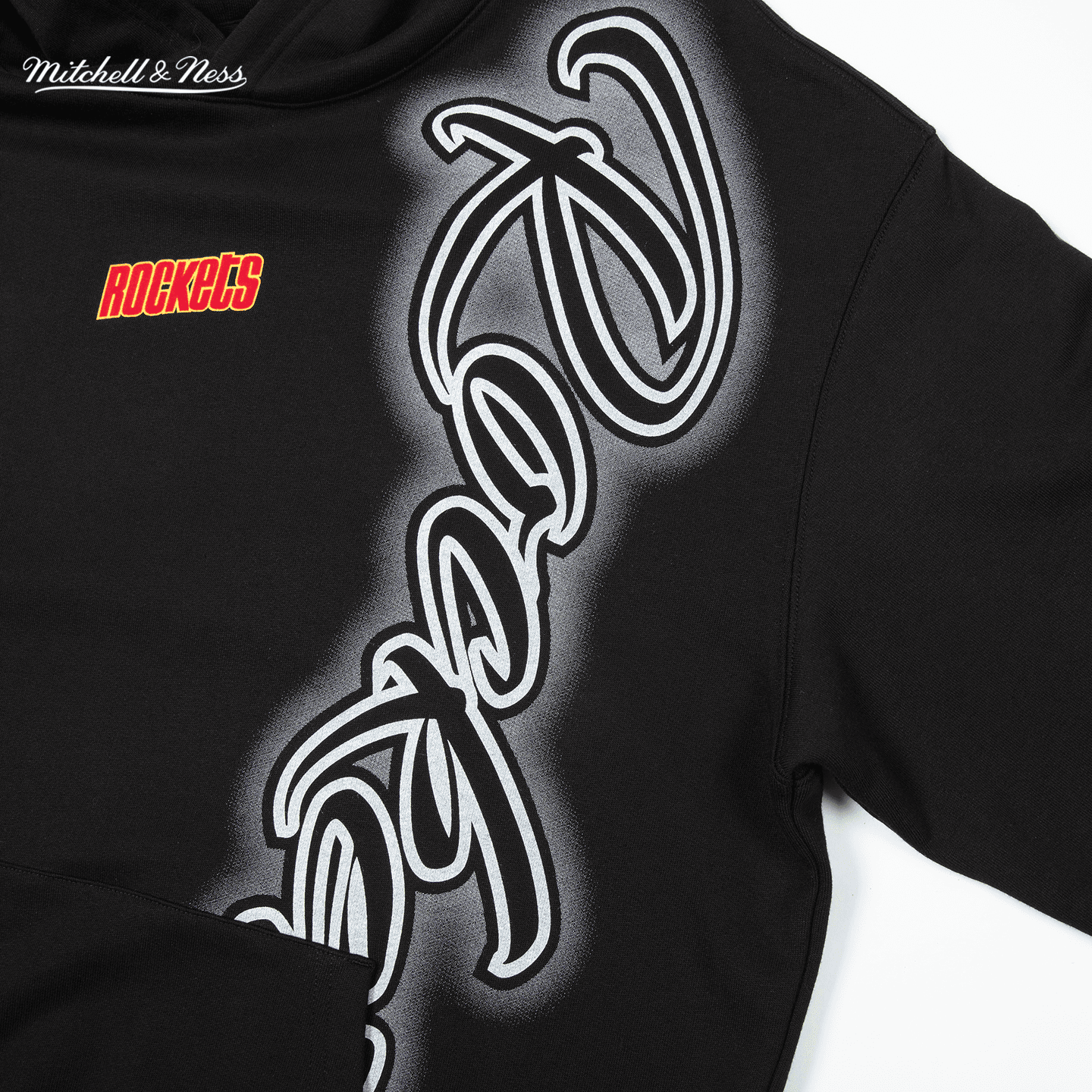 Худи Mitchell Ness Houston Ракета Черный Унисекс Толстовки - изображение 5
