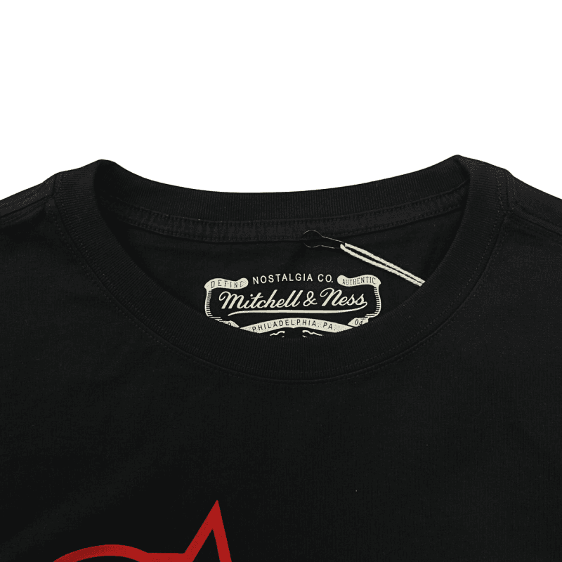 Футболка Mitchell & Ness NBA Allen Iverson 3 T-Shirt Black - изображение 3