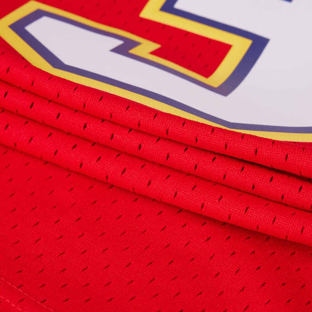Баскетбольная майка Mitchell Ness NBA Logo SW 3 - изображение 5