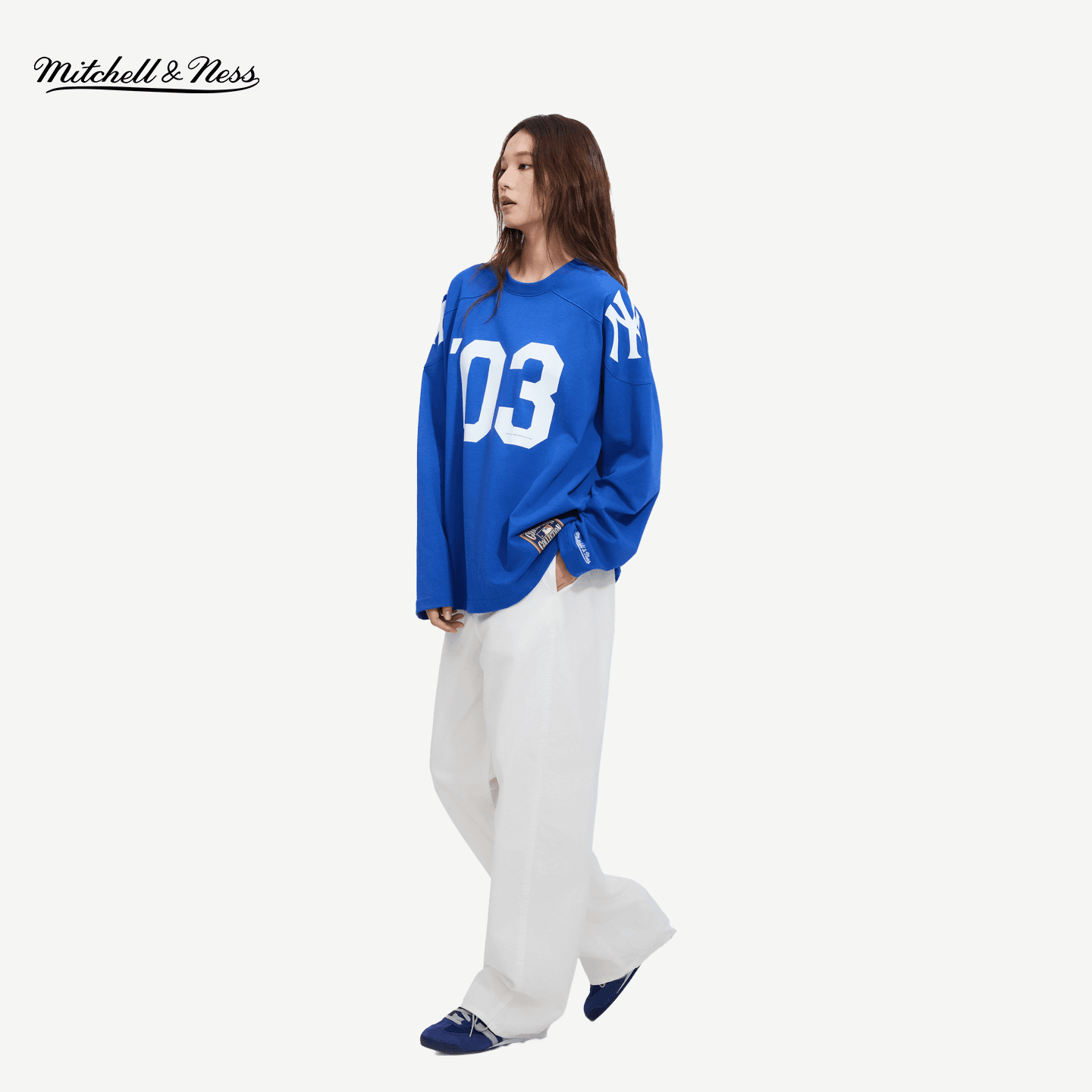 Футболка Mitchell Ness Синий Унисекс Футболки - изображение 4