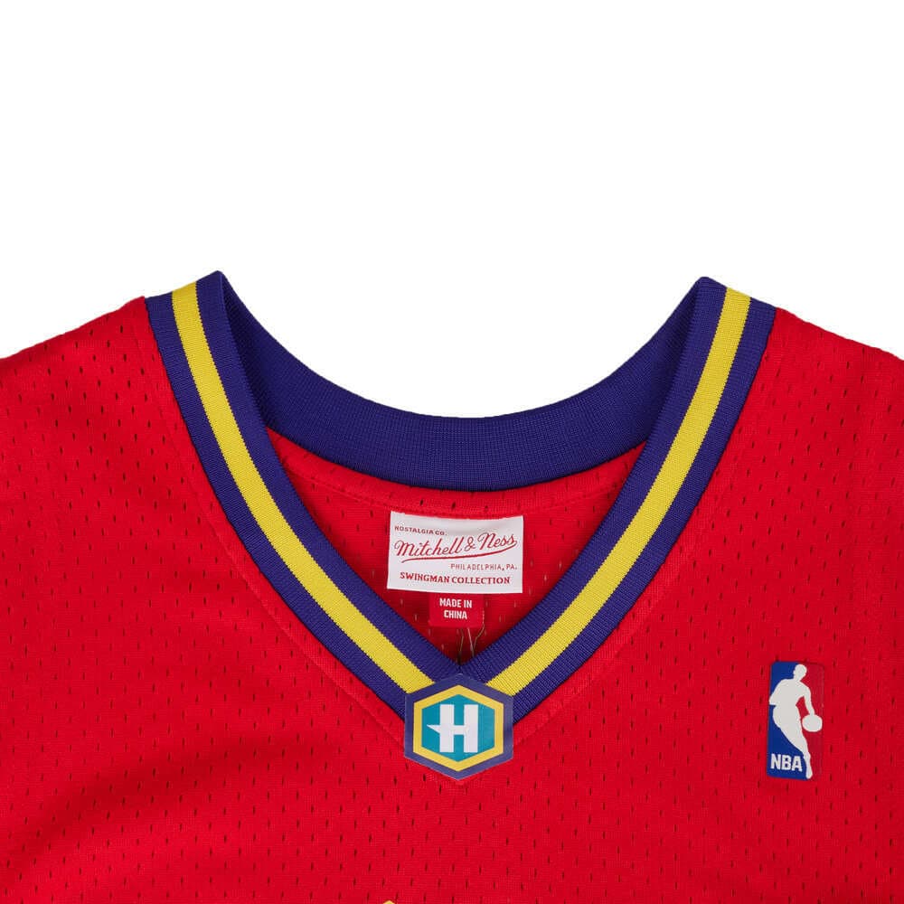 Баскетбольная майка Mitchell Ness NBA Logo SW 3 - изображение 3