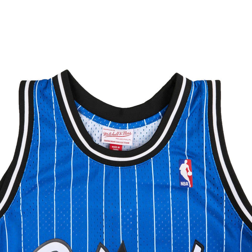 Баскетбольная майка Mitchell & Ness NBA 1994-95 Orlando Magic Blue Jersey - изображение 3