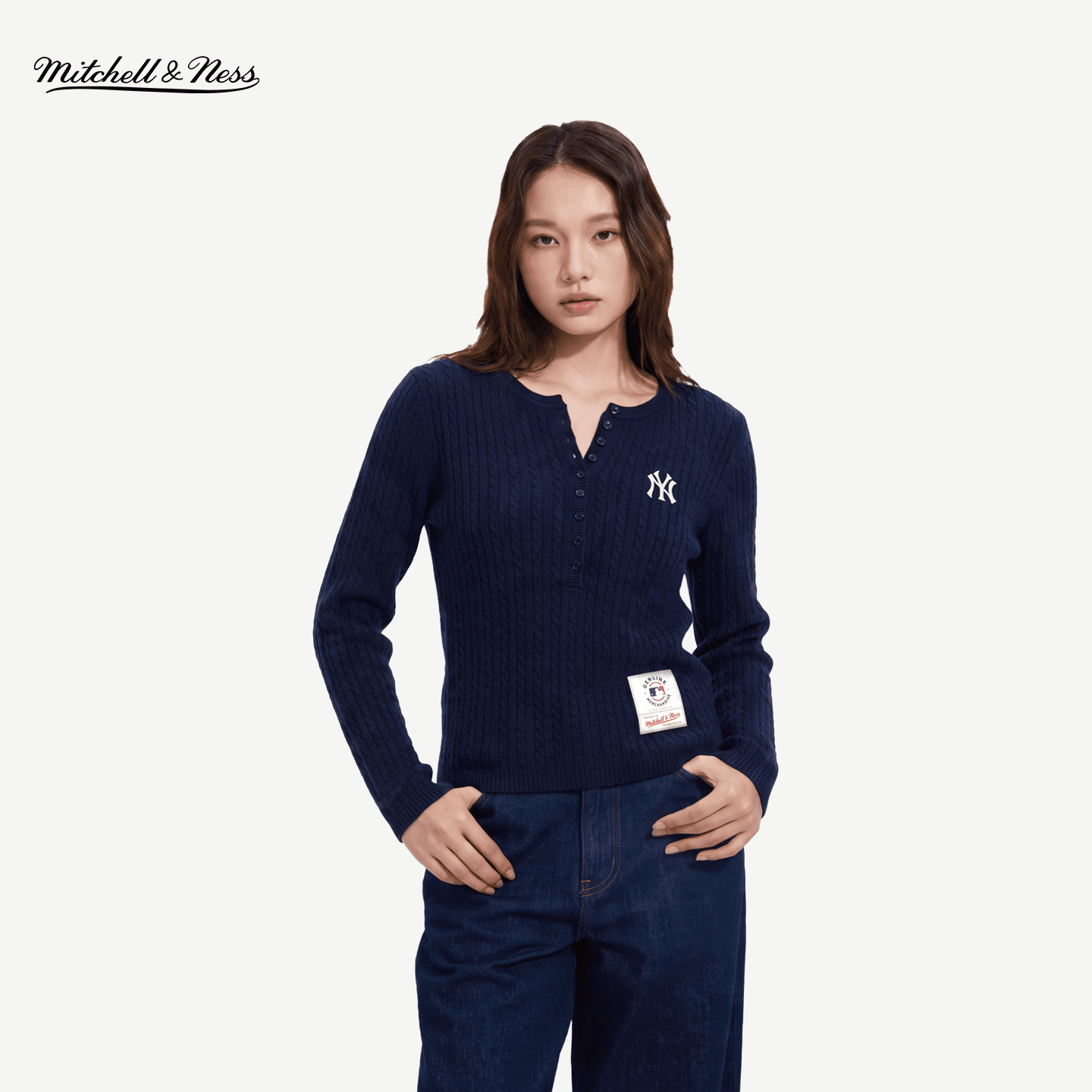 Кардиган Mitchell Ness x MLB Свитер Женские - изображение 3