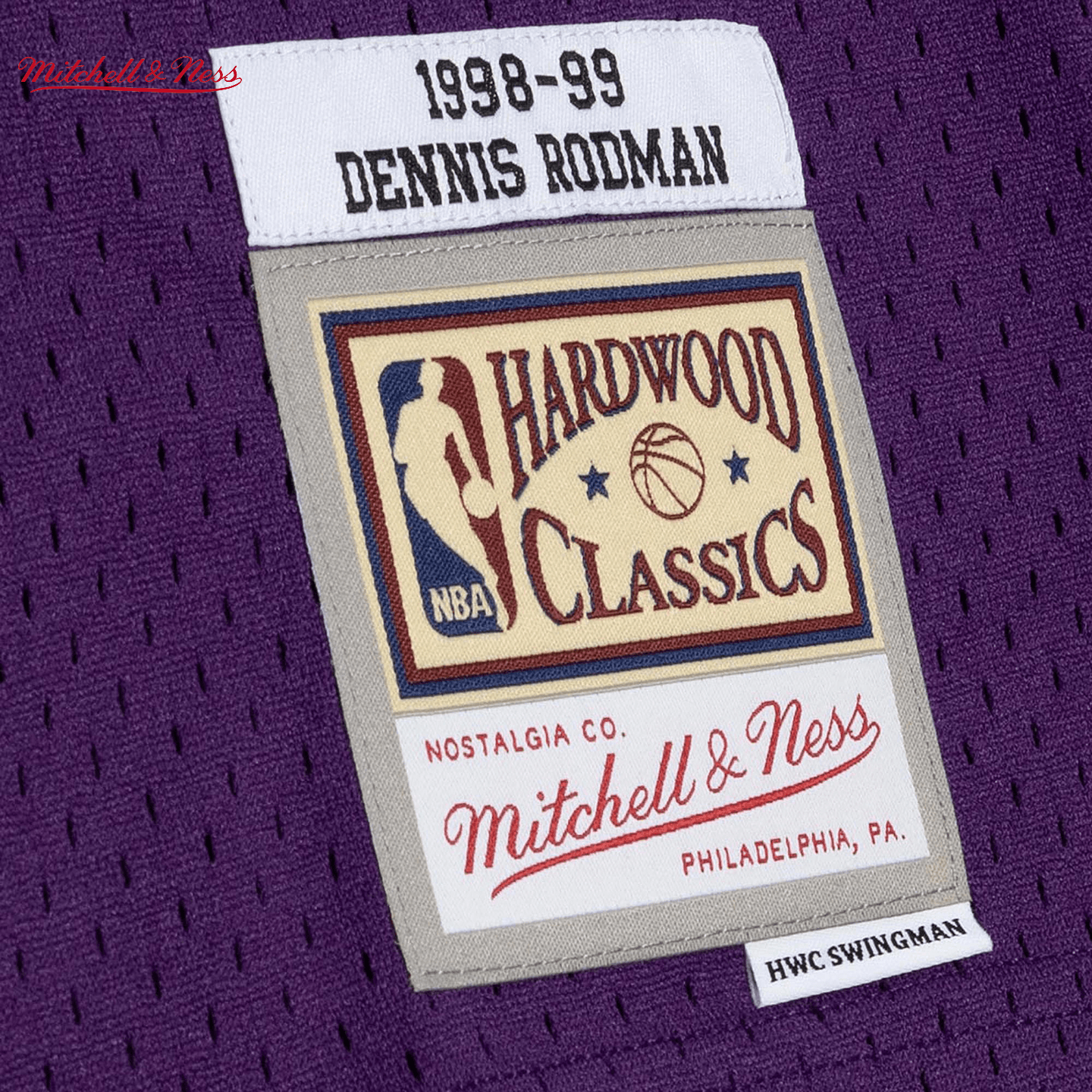 Баскетбольная майка Mitchell Ness NBA SS22 SW 98-99 73 - изображение 3