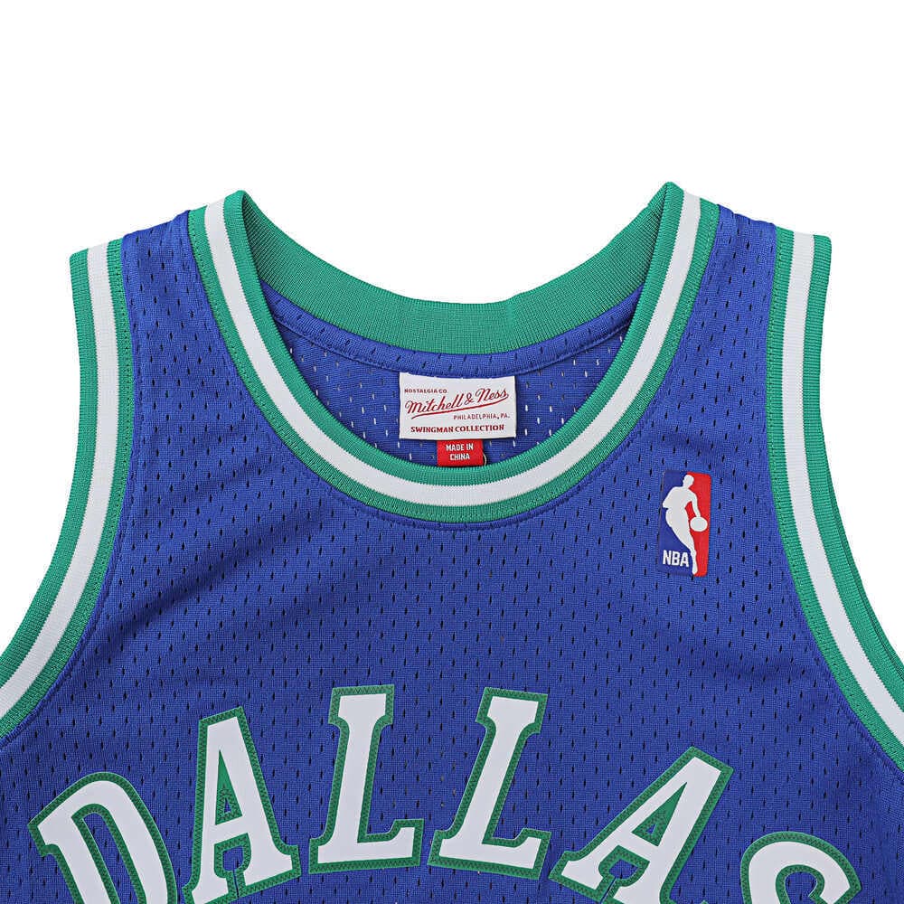 Баскетбольная майка Mitchell & Ness NBA Retro Mavericks Nowitzki 41 Jersey Blue - изображение 3
