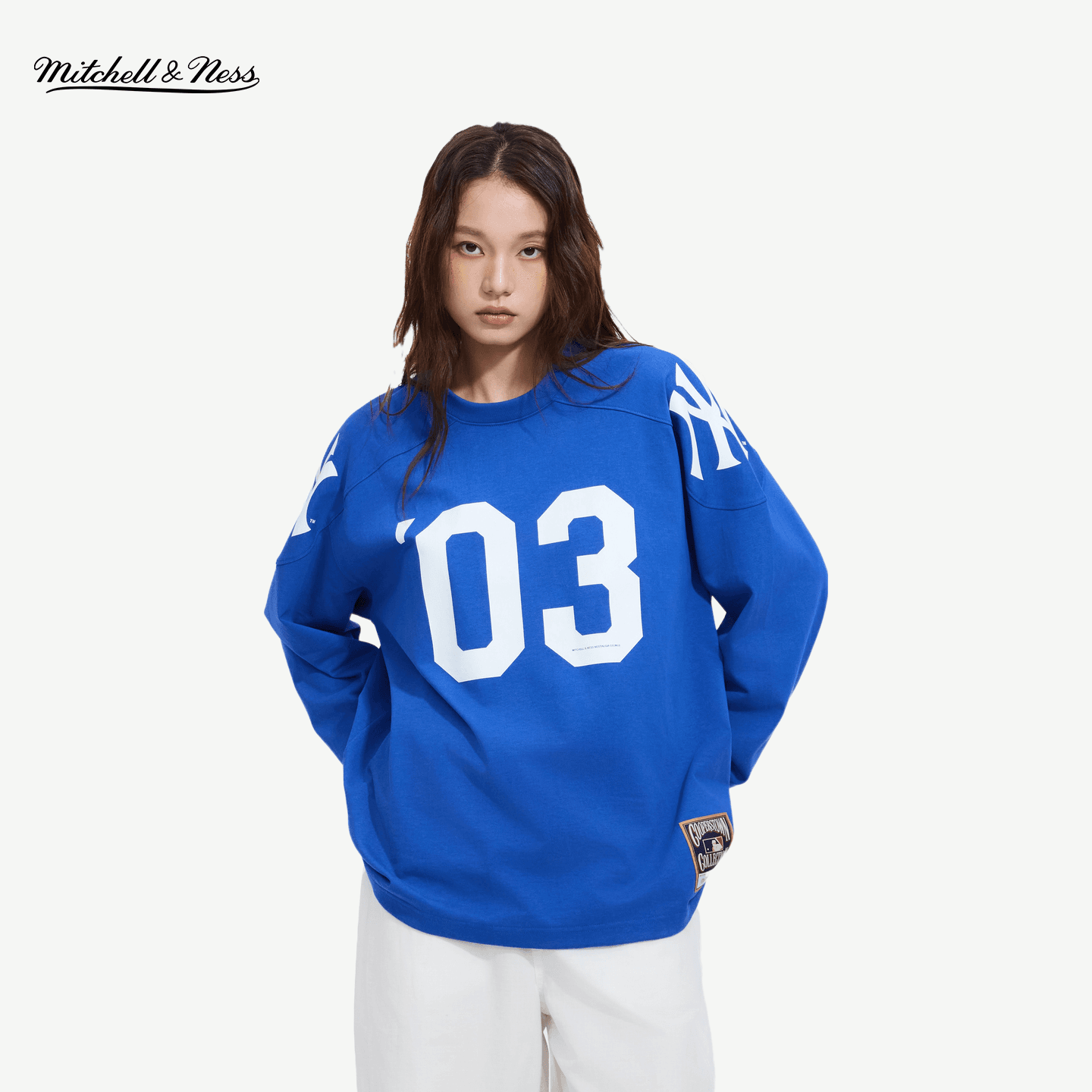 Футболка Mitchell Ness Синий Унисекс Футболки - изображение 3