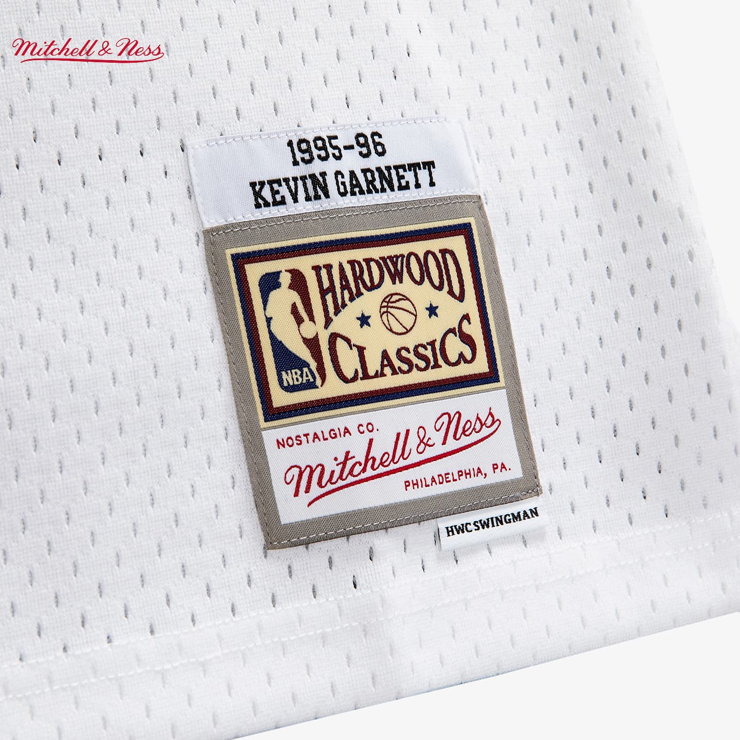 Баскетбольная майка Mitchell Ness NBA SW 95-96 21 - изображение 4