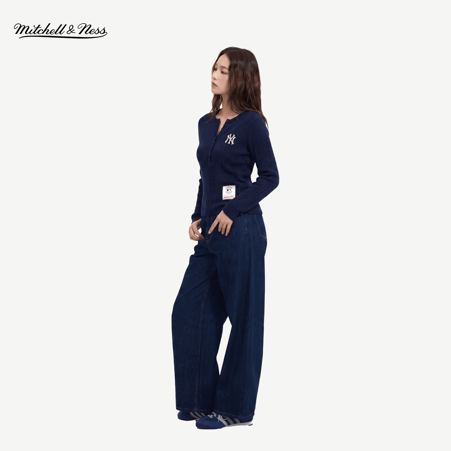 Кардиган Mitchell Ness x MLB Свитер Женские - изображение 5