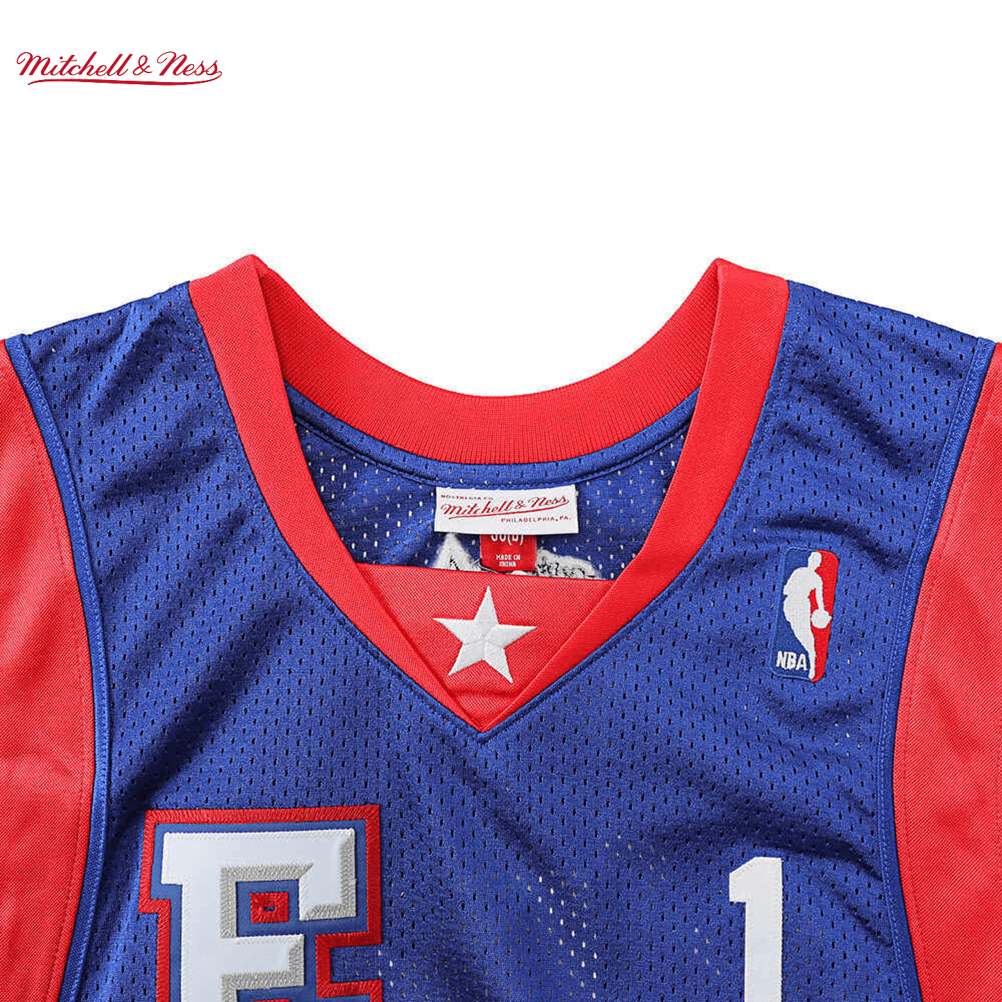 Баскетбольная майка Mitchell Ness NBA AU 04 1 - изображение 4