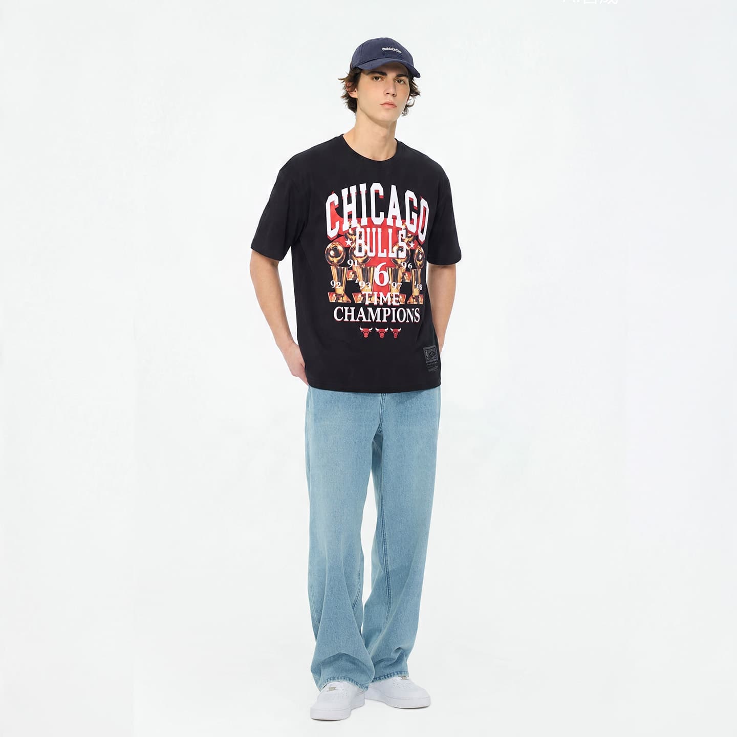 Футболка Mitchell Ness NBA Logo T - изображение 4
