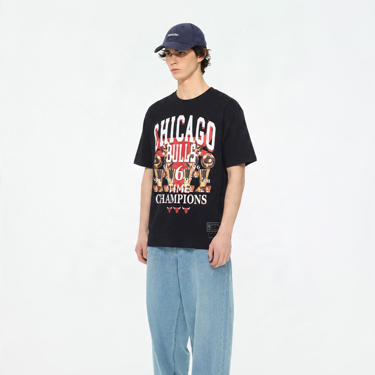 Футболка Mitchell Ness NBA Logo T - изображение 3