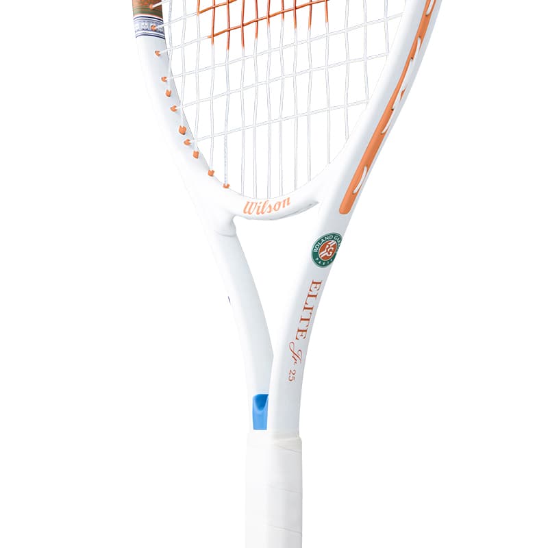 Wilson 210г Ракетка Вес 95 Квадратный Дюймовый Голова Размер Белый Оранжевый Школьный возраст Теннисные Ракетки - изображение 5