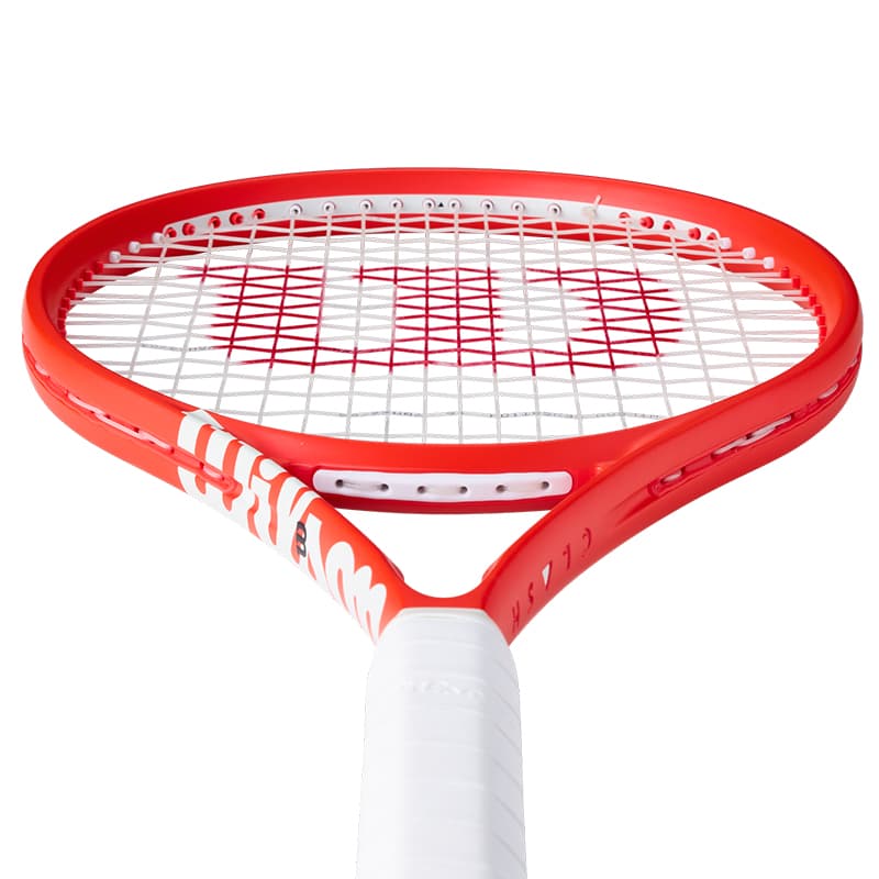 Wilson CLASH V3 280г Ракетка Вес 100 Квадратных Дюйм Голова Размер Красный Унисекс Теннисные Ракетки - изображение 5