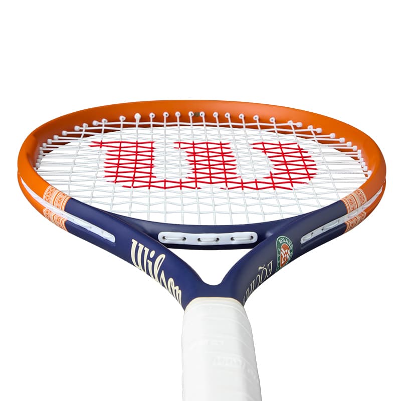 Wilson 301G Ракетка Вес 100 Квадратных Дюйм Голова Размер Оранжевый Синий Унисекс Теннисные Ракетки - изображение 5