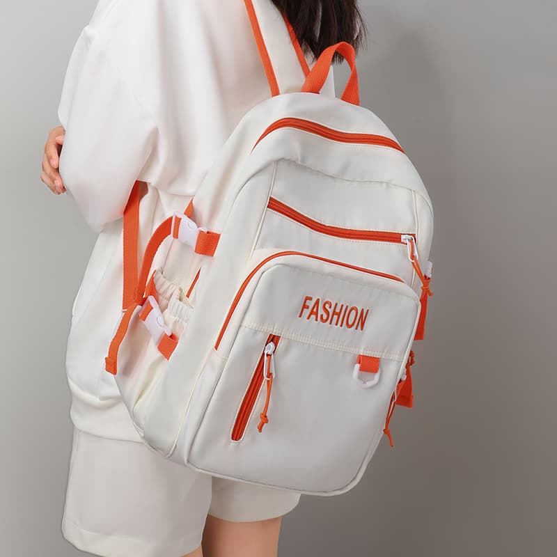 Рюкзак VINEY Оксфорд Рюкзаки Обычный (стандартный) Women's White - изображение 4