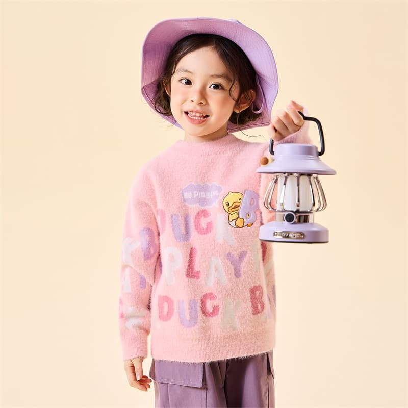 B.Duck Kids Платье-ханьфу в стиле худи для подростков - изображение 5