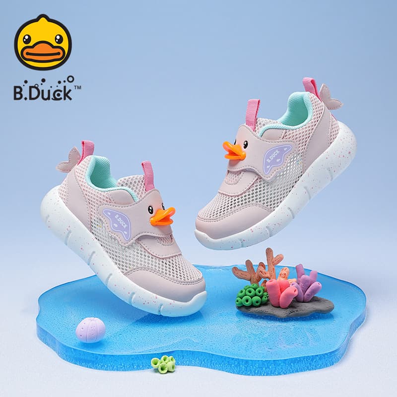 Кроссовки B.Duck Желтая уточка визуально увеличивает рост баланс поддержка дышащий противоскользящий анти-КИК низкий топ - изображение 6