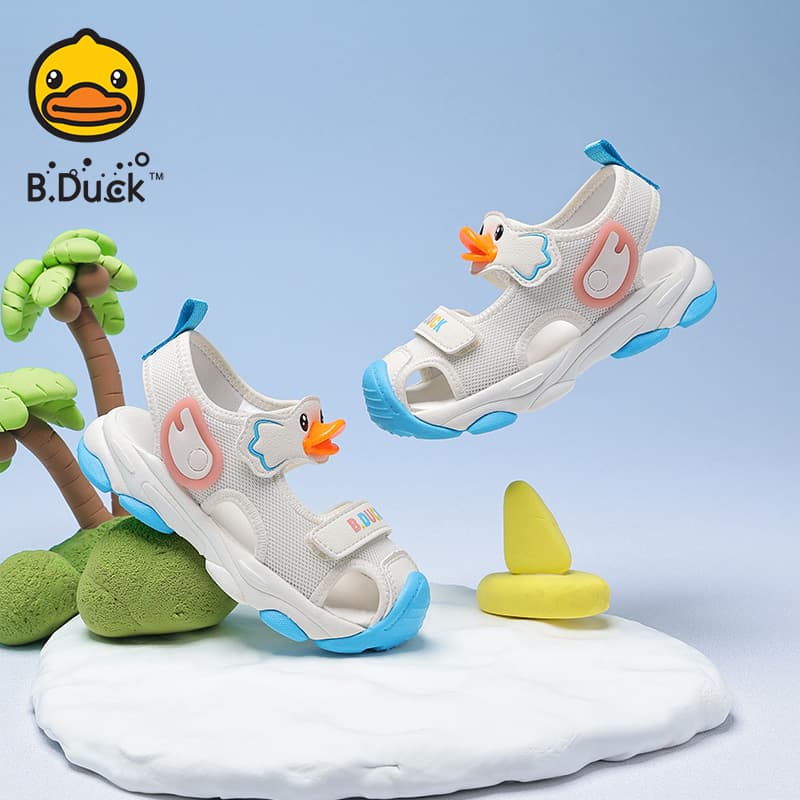 Сандалии B.DUCK Желтая уточка Низкие Сандалии для Детей - изображение 5