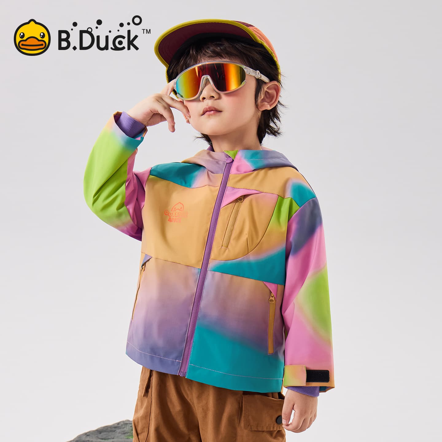 B.DUCK Фиолетовый Шик Kids Куртки - изображение 4