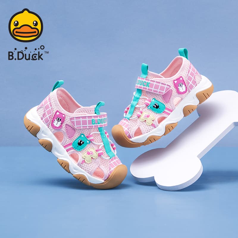 Кроссовки B.Duck Желтая уточка с увеличенной высотой Поддержка Устойчивость к истиранию Дышащий Противоскользящий Анти-КИК - изображение 7
