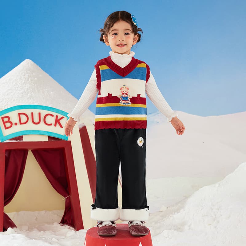 Детские B.Duck вязаные тренировочные штаны - изображение 6