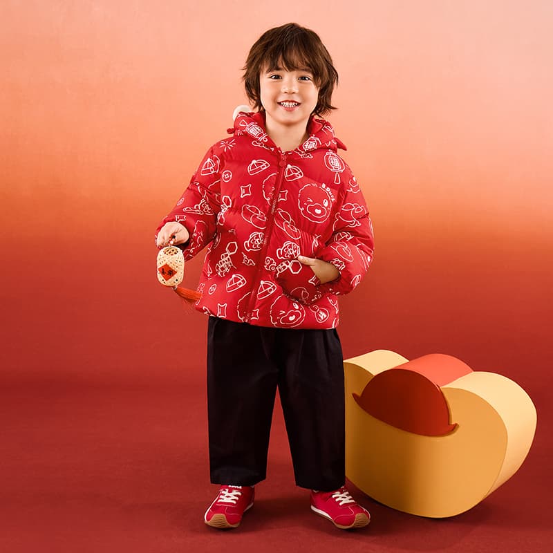 B.DUCK Collaboration Китай Красный KIDS Пуховики - изображение 8