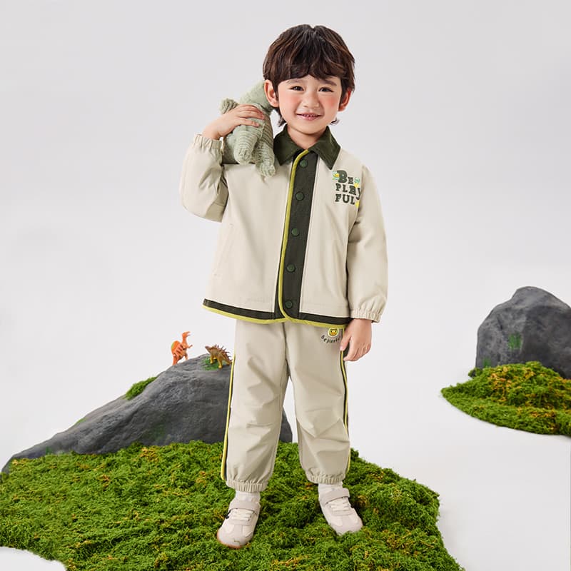 B.DUCK Хаки Kids Куртки - изображение 6