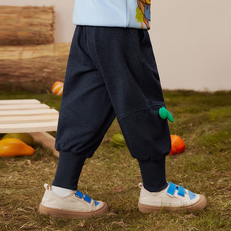 B.DUCK Темно-синий Kids Спортивные трикотажные брюки - изображение 7