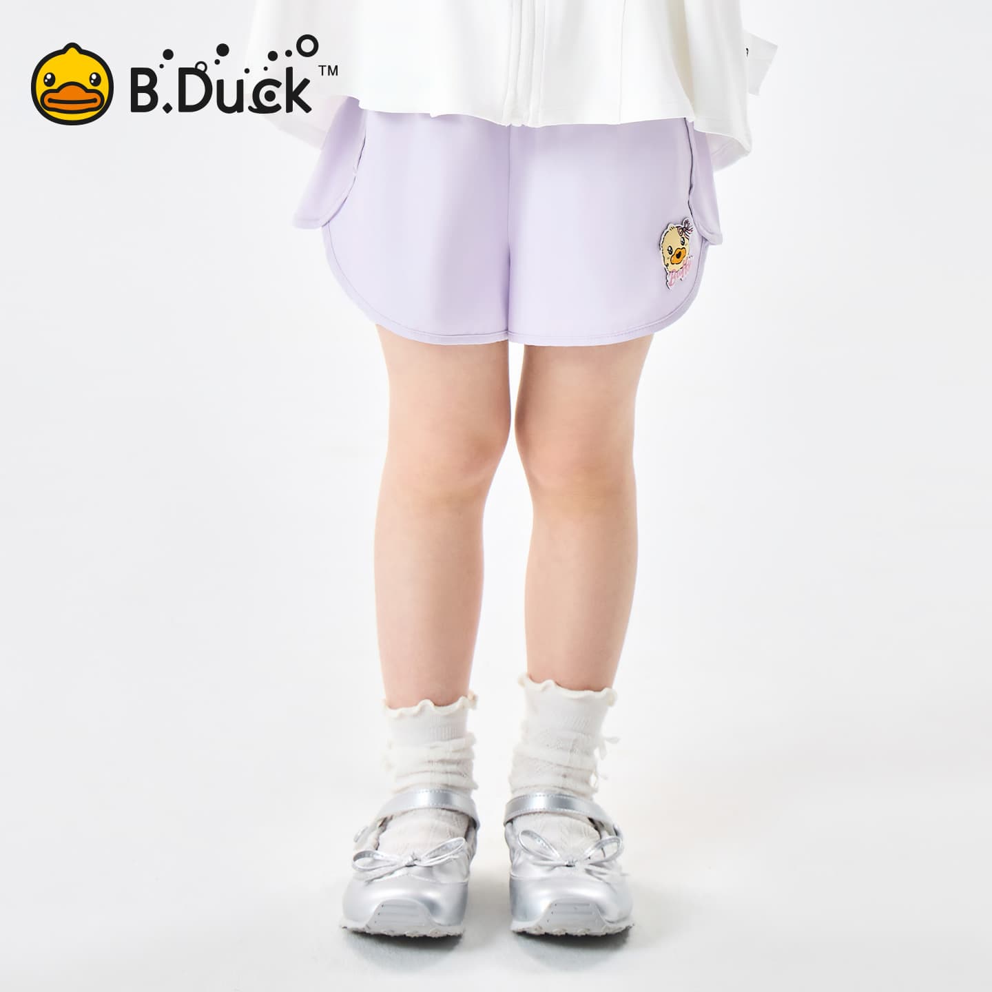 B.Duck Разборный обруч и Лето Mock Двухкомпонентные шорты для подростков - изображение 4