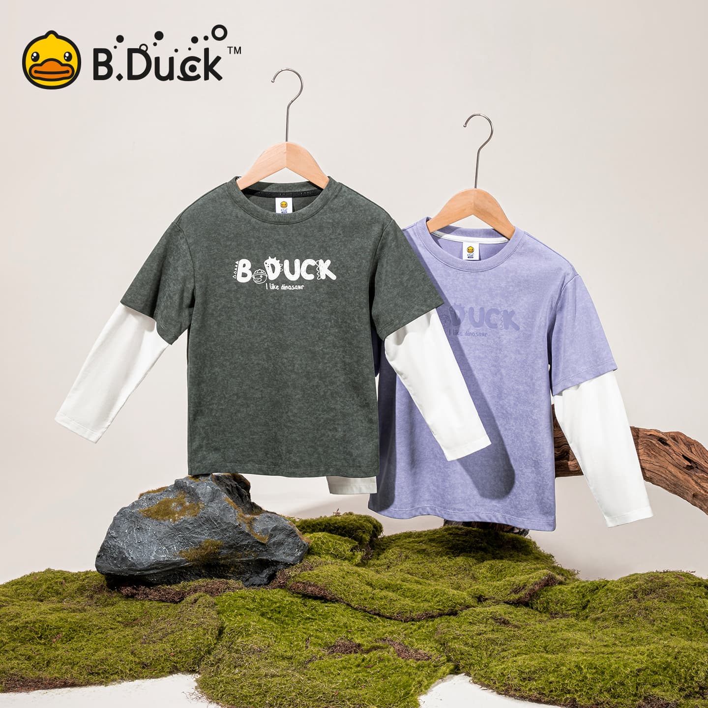 Футболка B.DUCK Мок Твое Тело Рубашка Разборный обруч И Летний Детский - изображение 5