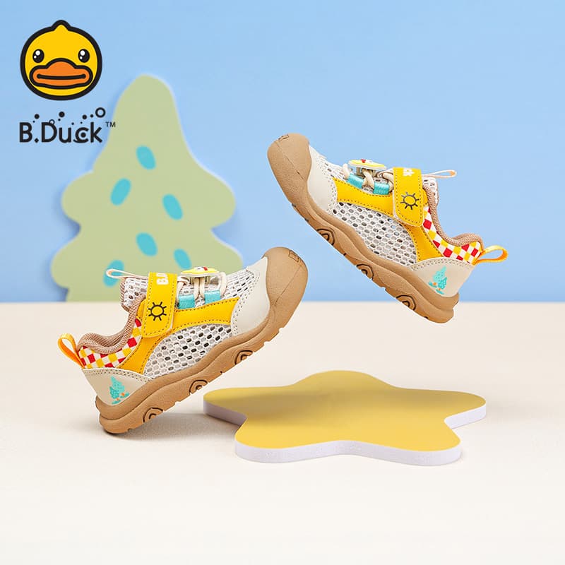 Кроссовки B.Duck Желтая уточка визуально увеличивает рост баланс поддержка противоскользящий анти-КИК низкий топ - изображение 7