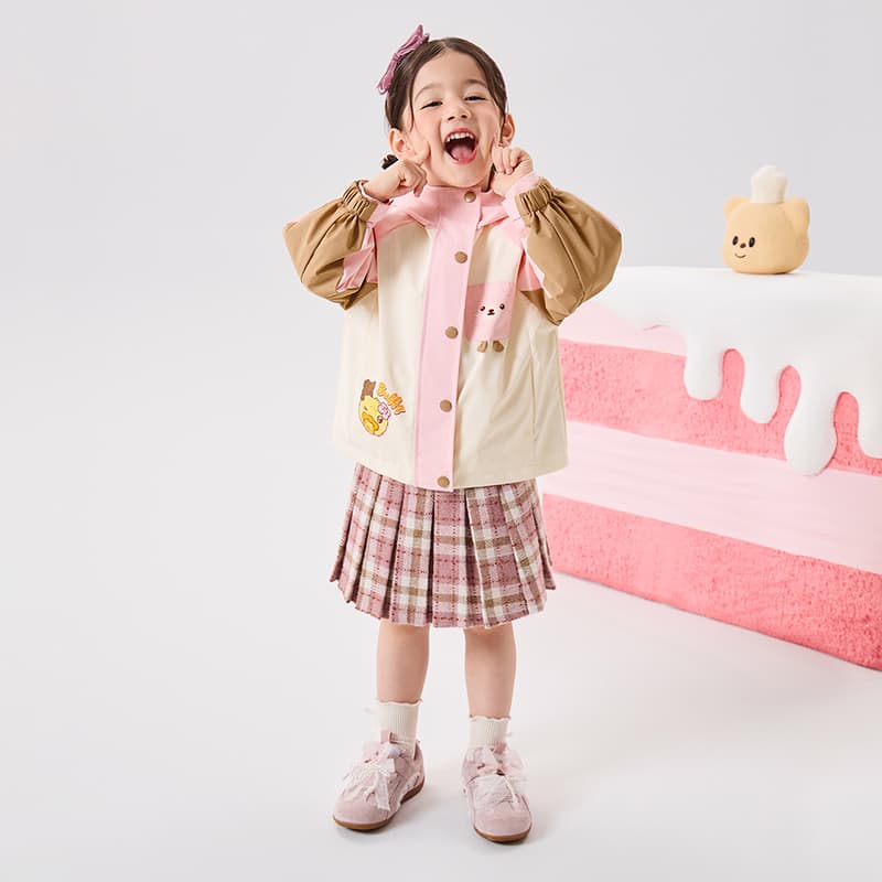 B.DUCK Розово-вишневый Kids Куртки - изображение 6