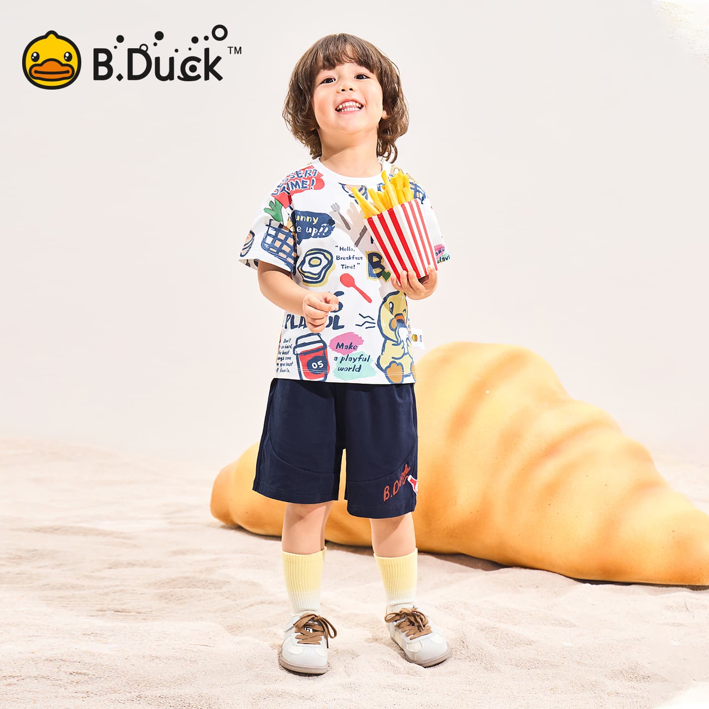 B.Duck Разборный обруч и Летние шорты для подростков - изображение 8