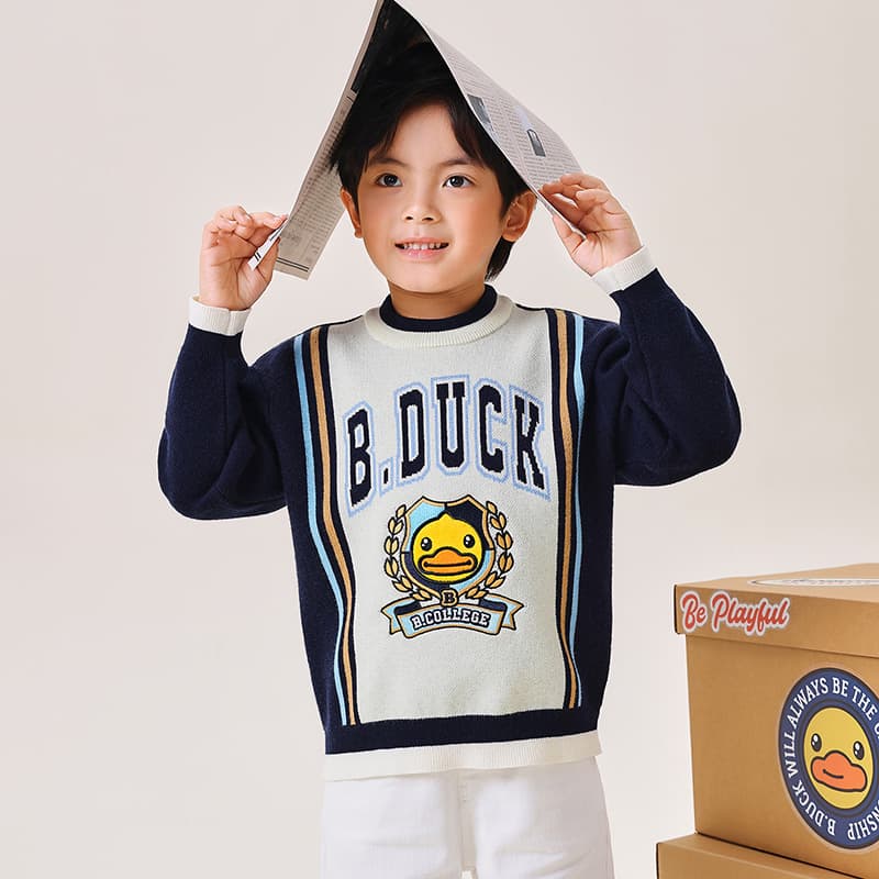 B.Duck Темно-синий Kids Свитера - изображение 5