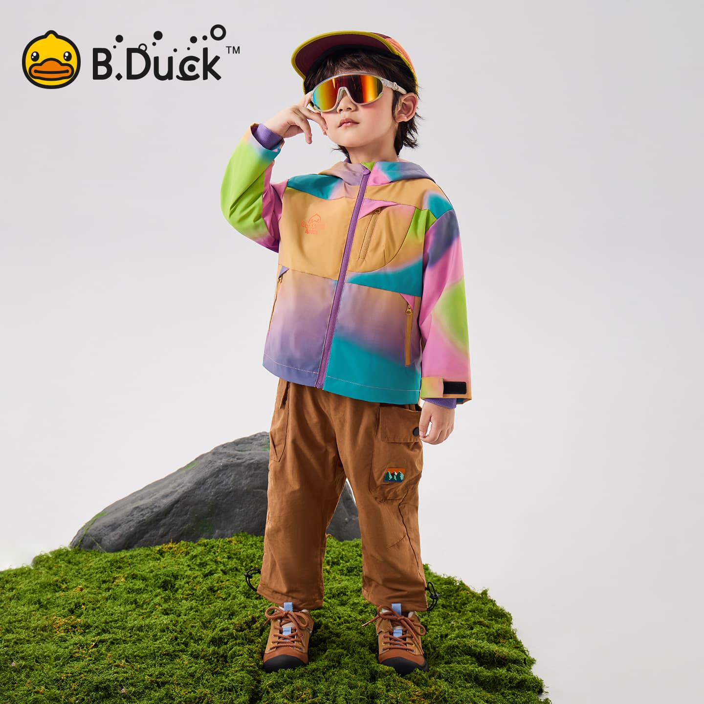 B.DUCK Фиолетовый Шик Kids Куртки - изображение 8