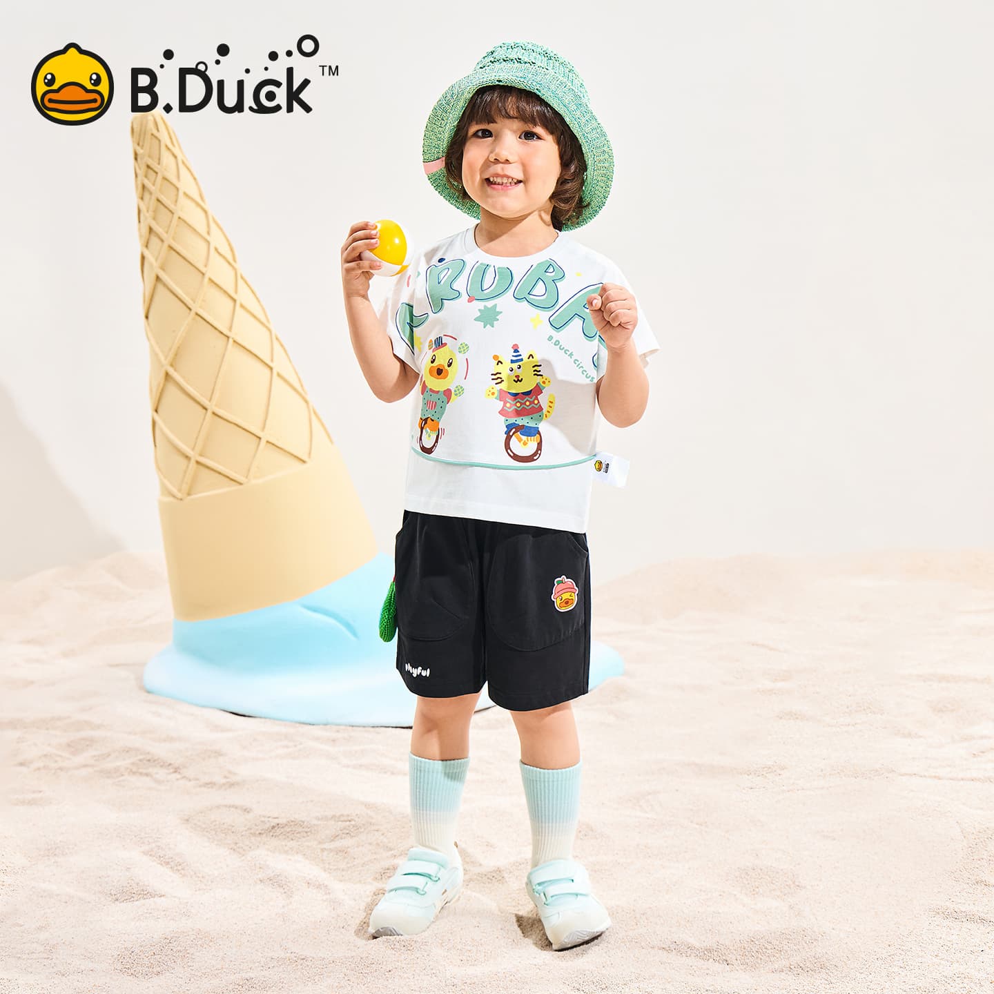 B.Duck Разборный обруч и летние шорты для детей 3-7 лет - изображение 7