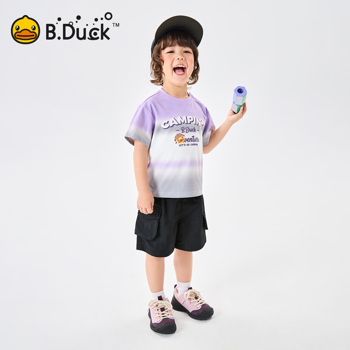 B.Duck Разборный обруч и Летние шорты карго для подростков - изображение 8