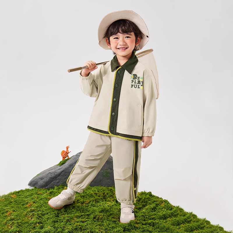 B.DUCK Хаки Kids Куртки - изображение 7