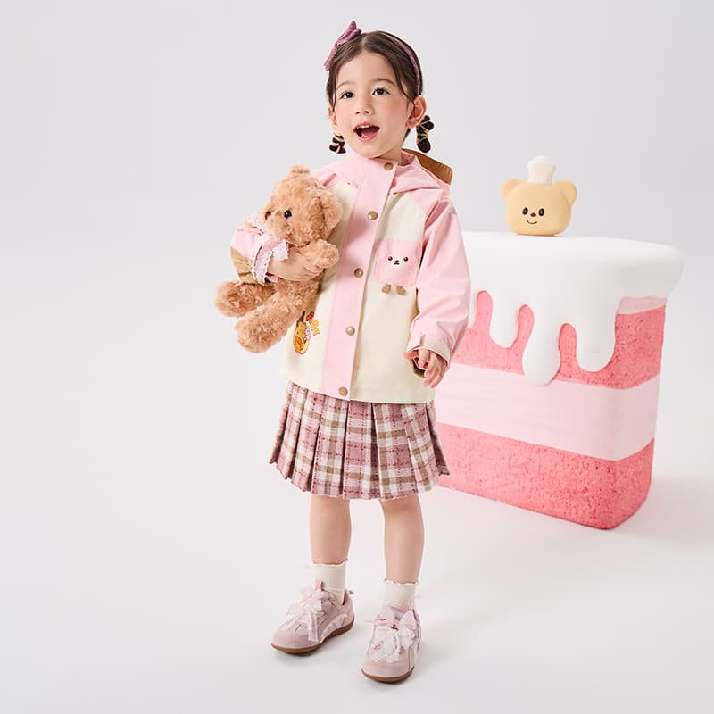 B.DUCK Розово-вишневый Kids Куртки - изображение 7
