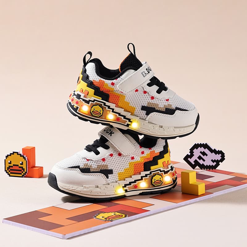 Кроссовки B.DUCK Детские беговые кроссовки Low Топ Унисекс - изображение 4