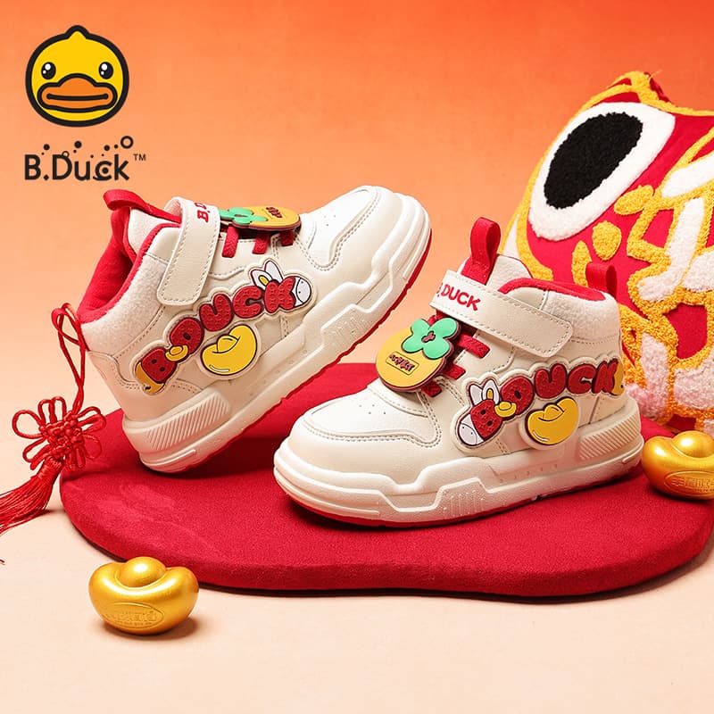 Кроссовки B.DUCK Collaboration Детские Скейтборды Низкие Топы для Подростков - изображение 4